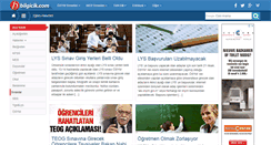 Desktop Screenshot of egitimhaberleri.bilgicik.com